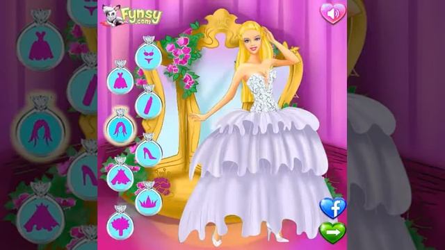 Wedding Salon Barbie (Свадебный салон Барби) - прохождение игры смотреть онлайн