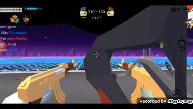 Костя снимает Chicken Gun версия 3.9.0 2 режим играть с калашом (наверно) смотреть онлайн