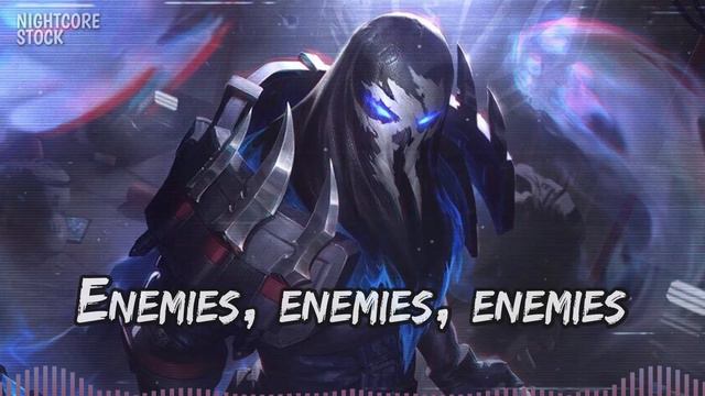 Nightcore Song - Enemies ( Jason Walker ) - Lyrics || Nightcore Stock смотреть онлайн