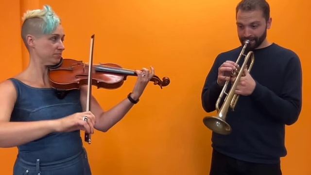 Hunter's Chorus violin and trumpet parts for Suzuki Hub Groups Concert Playtogether in October 2021 смотреть онлайн