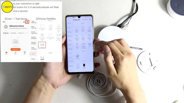 Tuya ZigBee 3.0 Smart life Hub Zigbee IOT Gateway Bridge Controller Works with Alexa Google Home смотреть онлайн