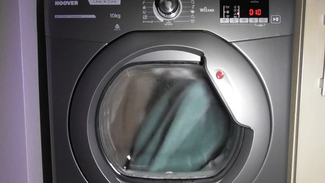 LG AiDD Steam Washer, Cottons 95 and Whites (Cottons) cycle in my Hoover drier (Requested) 3/3 смотреть онлайн