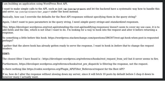 Wordpress: Modify WordPress Rest Api Request/Response смотреть онлайн