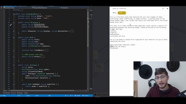 Twine to Unity (Easy Branching Dialogue System) смотреть онлайн