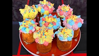 ОНИ НЕРЕАЛЬНО ВКУСНЫЕ! БЕЗ ДРОЖЖЕЙ! ТВОРОЖНЫЕ! Всего один час и куличи готовы!!! смотреть онлайн