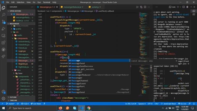 Real Time Chat App Node Js Express Js React MongoDB Socket.Io MERN Real Time message socket #30 смотреть онлайн