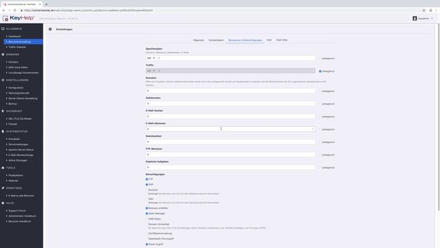 KeyHelp Administrator-Tutorial 02 | Benutzerverwaltung/ User administration смотреть онлайн