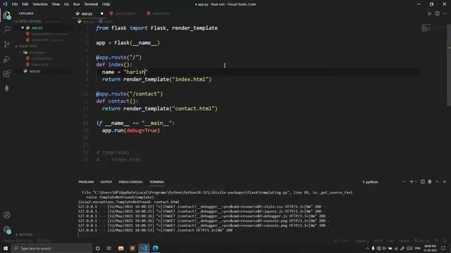 #4 basics of flask templating смотреть онлайн