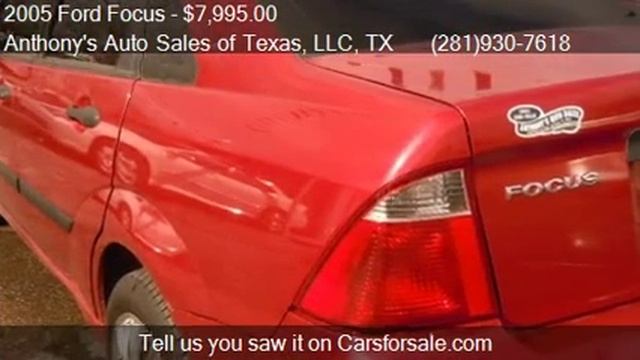2005 Ford Focus ZX4 S for sale in La Porte, TX 77571 at Anth смотреть онлайн