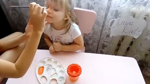 Anna Kids...Грим тигра)) смотреть онлайн
