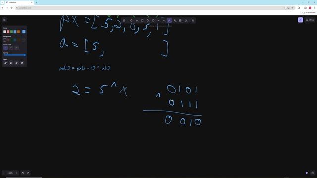 Find the Original Array of Prefix XOR - LeetCode 2433 - Python смотреть онлайн