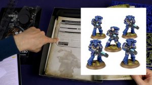 Warhammer 40000: Не ведая страха - распаковка стартового набора