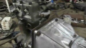 ДВИГАТЕЛЬ ОКА С КОРОБКОЙ ВАЗ КЛАССИКА (видео 1)