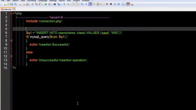 PHP & MySQL - 39 MySQL INSERT Query Part-2 - LearnWithSaad смотреть онлайн