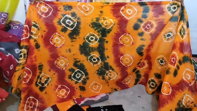 Shreyoshi Shareez Batik saree real video for Daraz смотреть онлайн