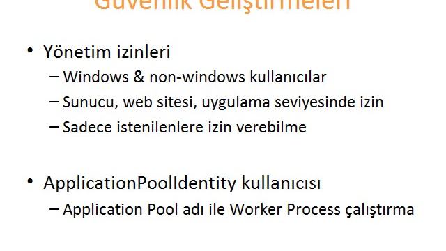 IIS 7'de Güvenlik смотреть онлайн