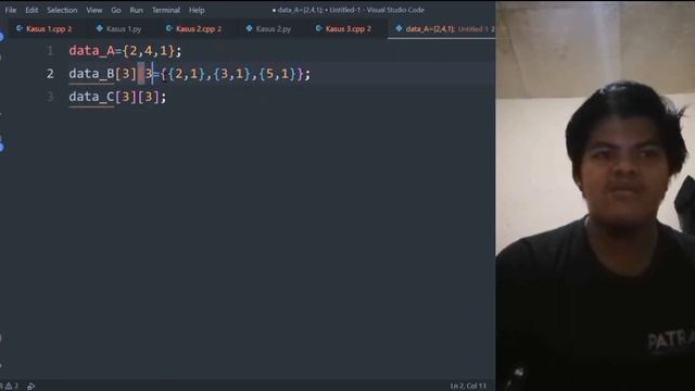 Konversi Program C++ ke Python | Array & Looping смотреть онлайн
