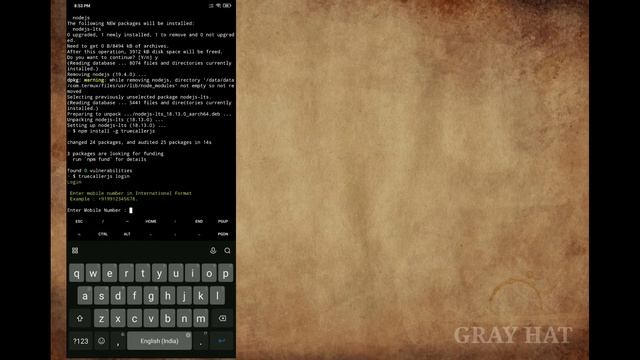 INSTALL TRUECALLER IN TERMUX || GRAY HAT смотреть онлайн