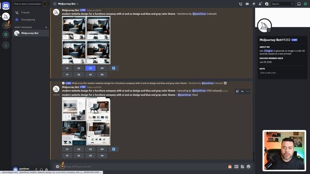 MidJourney - AI Website Design Inspirations!!!  WHAT?!?!