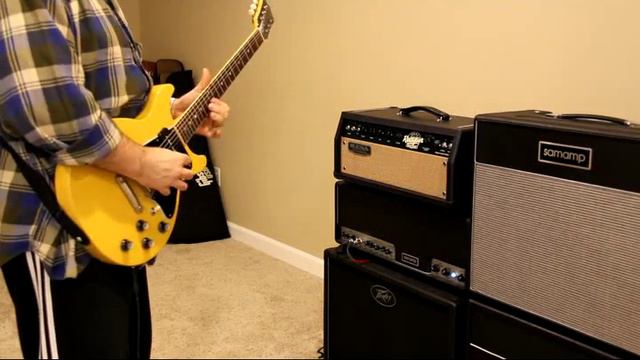 94 Gibson Les Paul Special DC, Fralins, Samamp VAC 25 and 40, minor jam смотреть онлайн