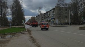 Парад пожарной техники 2021 Кирово-Чепецк