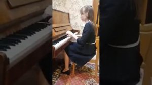 Портнягина Анастасия, 7 класс, Г  Равина  Гармонический этюд  Соч  50, № 5 ля минор