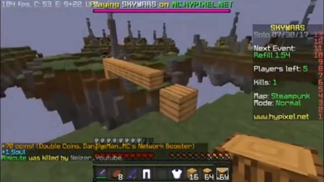 ⛔?Новое лобби скай варса|| Minecraft [Mini-Game] SKY WARS ||Hypixel||Хайпиксель⛔ смотреть онлайн