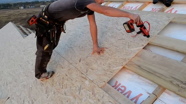 Быстрый монтаж OSB фанеры. Монтаж кровли. Саратов смотреть онлайн