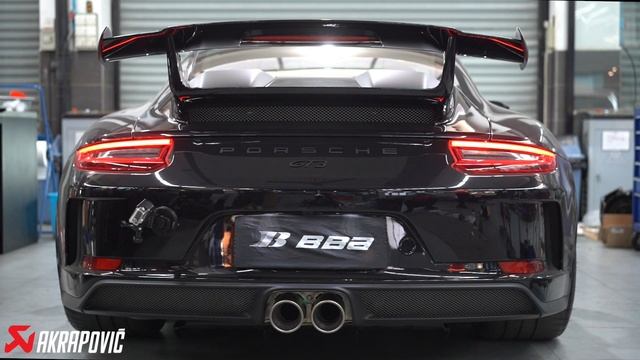 AKrapovic Exhaust Porsche 991.2 GT3 смотреть онлайн