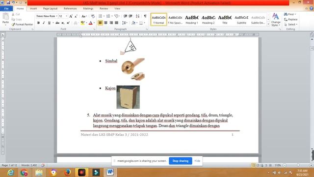 PEMBELAJARAN SBdP KELAS 3 TEMA 3 SDK Santo Yusup 2 смотреть онлайн