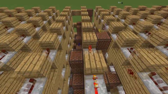 Alan Walker - Faded НА НОТНЫХ БЛОКАХ В MINECRAFT смотреть онлайн