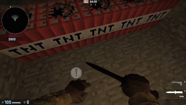 CS:GO - CUSTOM ADVENTURE MAP (MINECRAFT) смотреть онлайн
