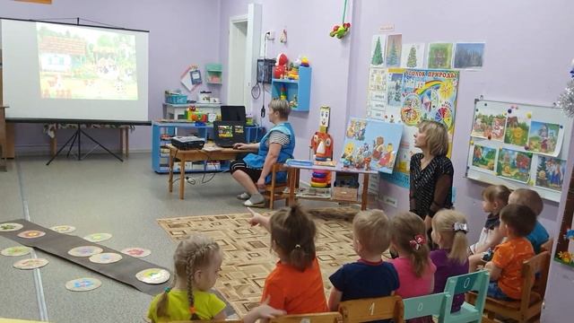 Совместная деятельность педагога с детьми раннего возраста: "Путешествие в сказку Колобок" смотреть онлайн
