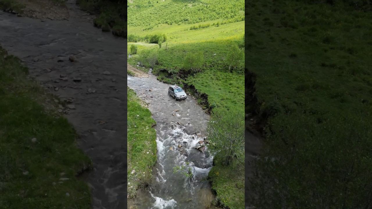 Коротко о дороге, по которой нас повел навигатор в КБР #КабардиноБалкария #эхдороги смотреть онлайн