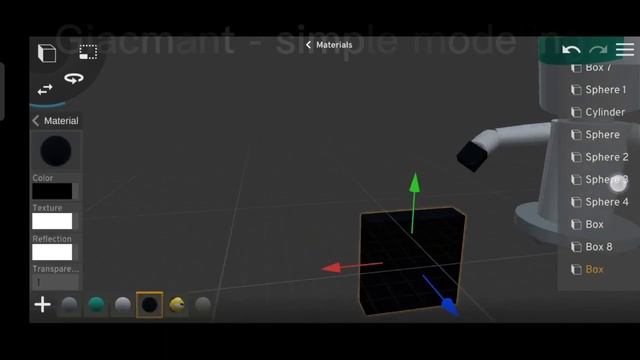 Необычная анимация робота в Prisma 3D! | Giacmant - Simple Modeling смотреть онлайн