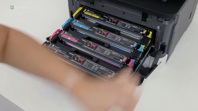 Lexmark CX431adw—Setting up the printer смотреть онлайн