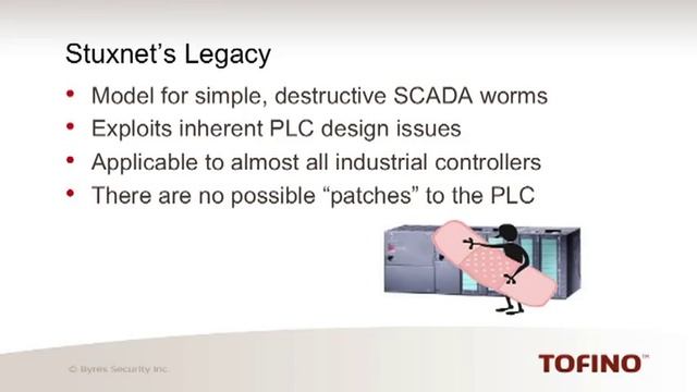 Control System Security in a Post-Stuxnet World смотреть онлайн