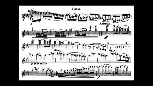 Chausson, E. Poème (begin) for violin + orchestra смотреть онлайн