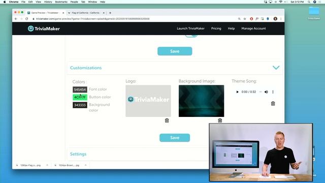 Creating a TRIVIA Style (Multiple Choice) Game with TriviaMaker.com смотреть онлайн