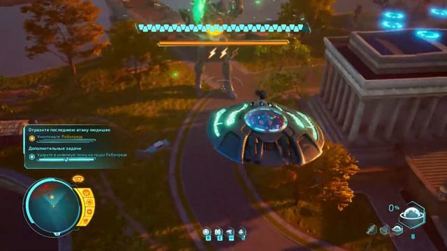 Destroy All Humans! Прохождение #13 БОСС РОБОПРЕЗ смотреть онлайн