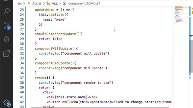 3. React - Component Life Cycle, Events ReactJS смотреть онлайн