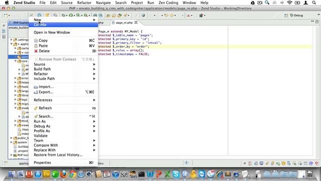 05 setting up my model -- Codeigniter @Pancogultom смотреть онлайн