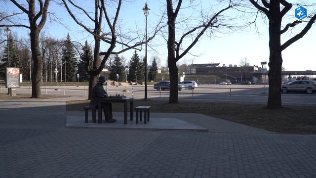 Памятник Паулю Кересу. Нарва / 27.03.2020 смотреть онлайн