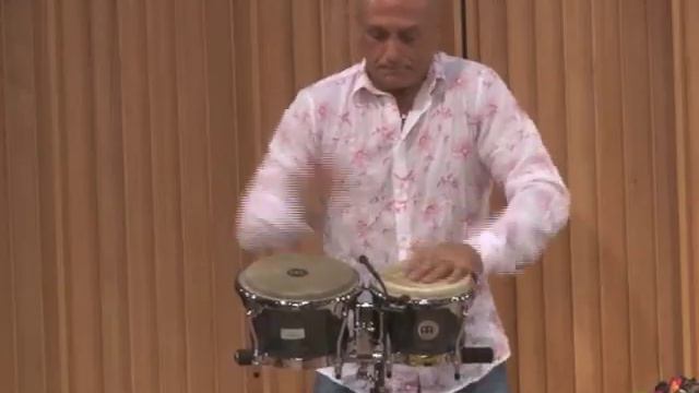 Jose Cortijo - Bongo solo at World Percussion Academy 2013 смотреть онлайн