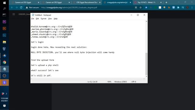 Solution to my pentest chall: Null Byte Injection Bypass File Upload смотреть онлайн