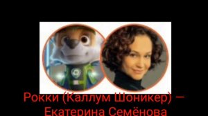 кто озвучивал мультфильм «Щенячий патруль в кино»