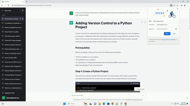Adding Version Control Numbering to Python Project смотреть онлайн