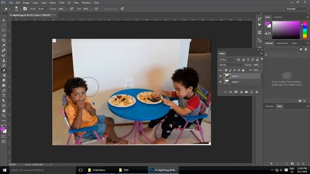 40. Photoshop Auto Align Layer смотреть онлайн