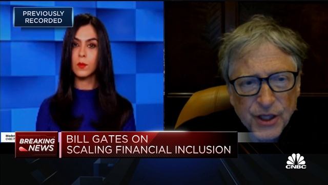 Bill Gates explains why digital financial inclusion should be 'universal' смотреть онлайн