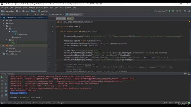 44 - Selenium WebDriver Java - Работа с текстовыми полями смотреть онлайн